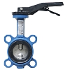 Затвор дисковый поворотный VPI4449-02EP Ду 100 Ру16 межфланцевый Tecofi