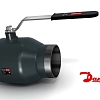 Кран шаровой стальной JIP Standart Ду 15 Ру16 под приварку Danfoss 065N9600