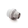 Муфта PP-R комбинированная НР d. 75х2 1/2" мм под ключ, белая